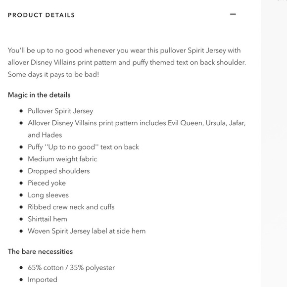 Villains Spirit Jersey for Adults - Picture 7 of 11